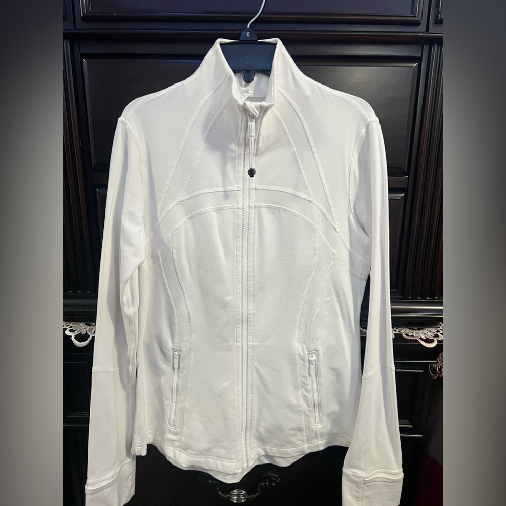 Lululemon Define Jacket White (Size 8)